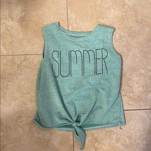 Summer Tied up Tank Top
